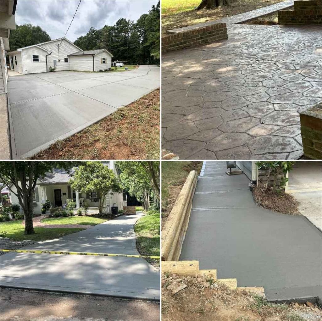 Concrete Driveways & Slabs Outfields Gallery Images